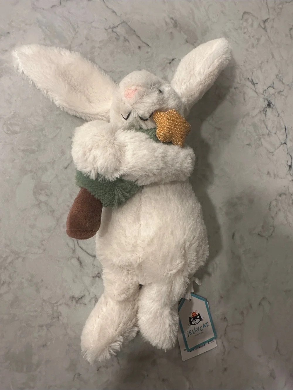 Jellycat Bashful Bunny with Tree NWT